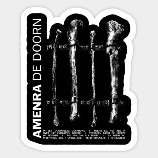 De Doorn Bones Sticker